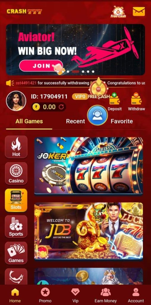 Crash 777 APK – Download & Get Rs.40 Cash Bonus! 1