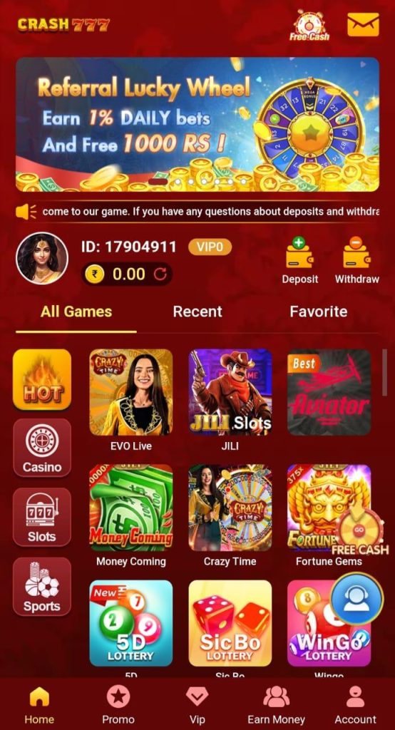 Crash 777 APK – Download & Get Rs.40 Cash Bonus! 3