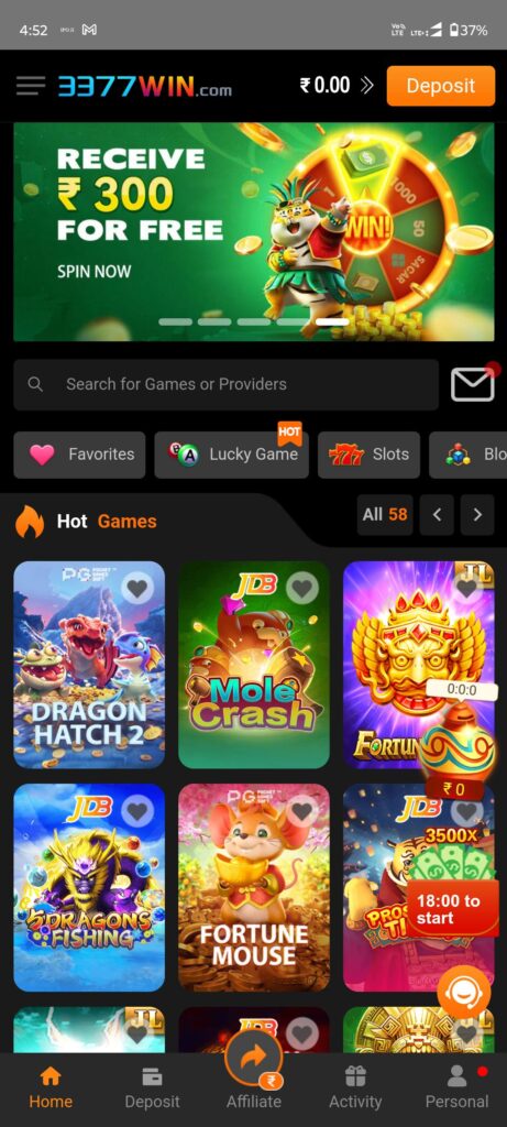 3377WIN Apk : Download & Get 100% Cash Bonus! 1