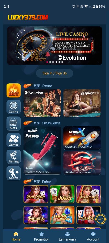 Lucky 379 APK – Download & Get Rs.40 Cash Free Bonus! 1