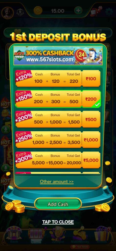 Yono Slots 567 APK : Download & Get Rs.41 Free Bonus! 1