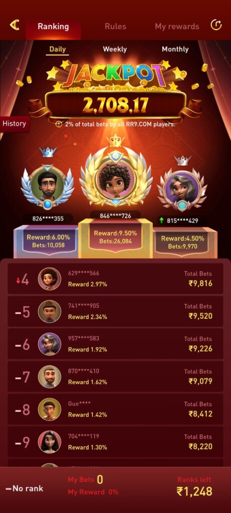 RR9 GAME APK(RR9.COM) DOWNLOAD & GET RS.40 BONUS NOW! 3