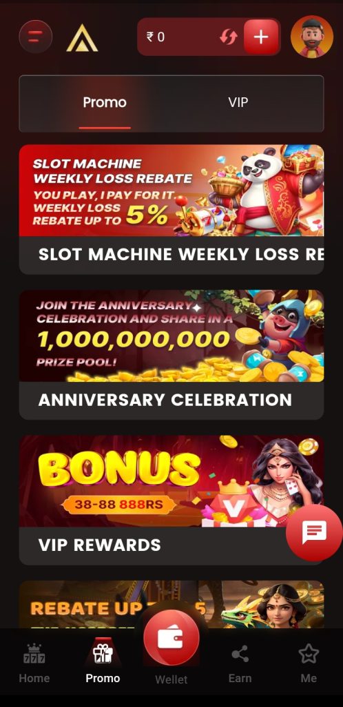 77 ACE Game (77 ACE App) – Download & Get Rs.41 Cash Bonus 1