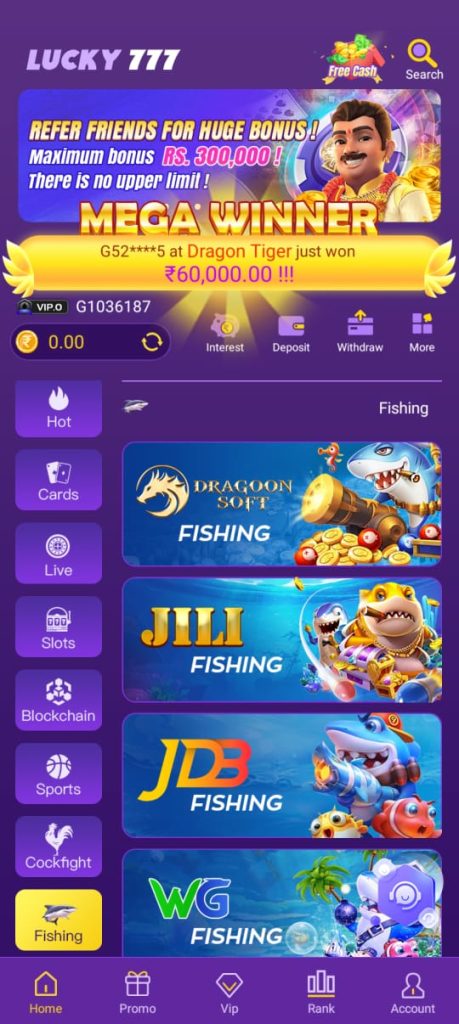 Lucky 777 Bet APK Download & Get Rs.40 Cash Bonus Now 3